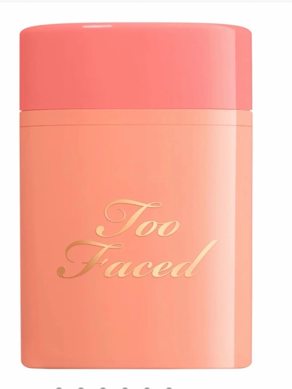 Too Faced Primed & Peachy Face Primer - Peach Pink Packaging